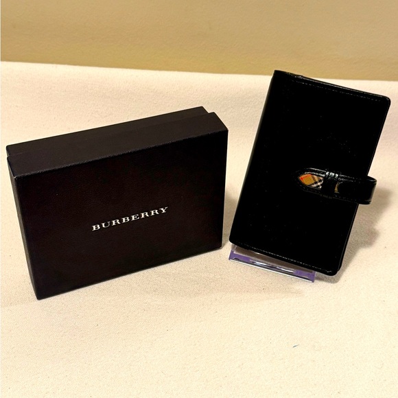 BURBERRY 5 RING MINI AGENDA / PLANNER AUTHENTIC - Picture 1 of 7